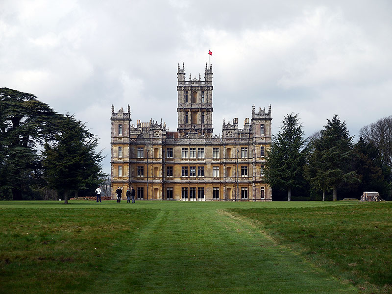 Real Downton Abbey Highclere Castle