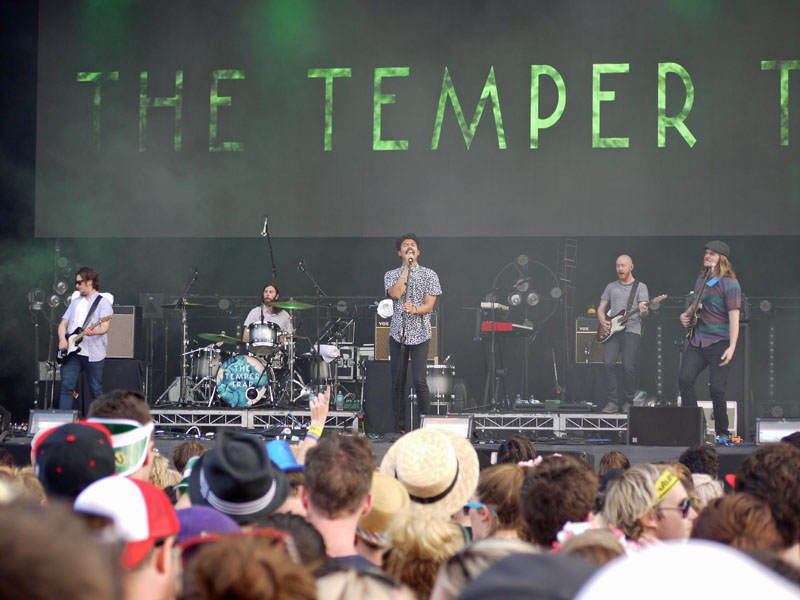 Temper Trap. Future Music Festival Melbourne