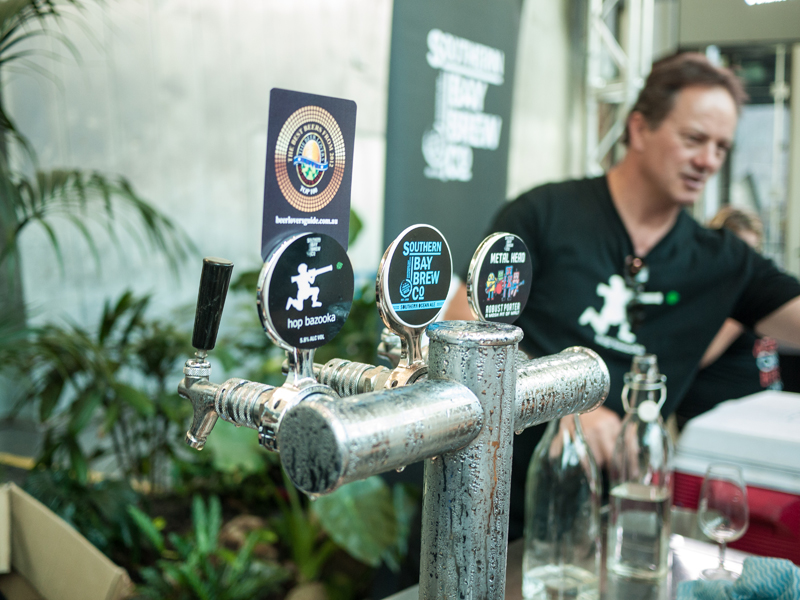 Southern Bay Brewing Co. Victorian Microbreweries Showcase. Federation Square, Melbourne.