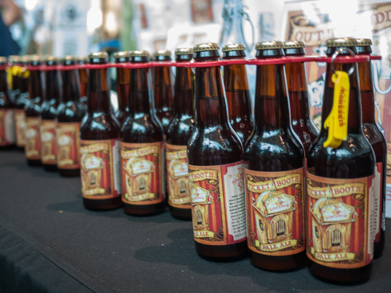 Sideshow Brewers. Victorian Microbreweries Showcase. Federation Square, Melbourne.