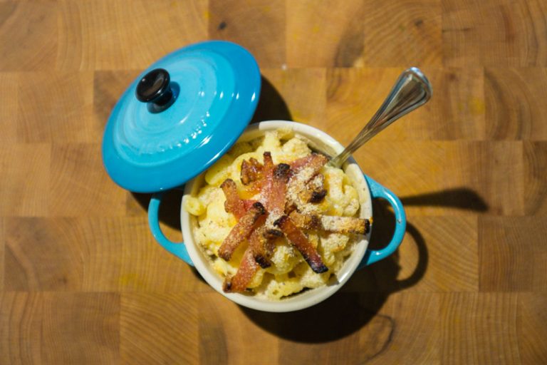 Smoked Maple Bacon Macaroni & Cheese: Recipe