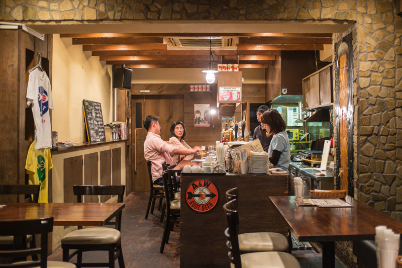 Osaka craft beer bars map