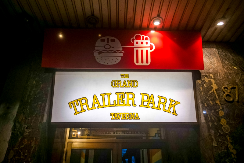 grand trailer park taverna melbourne review