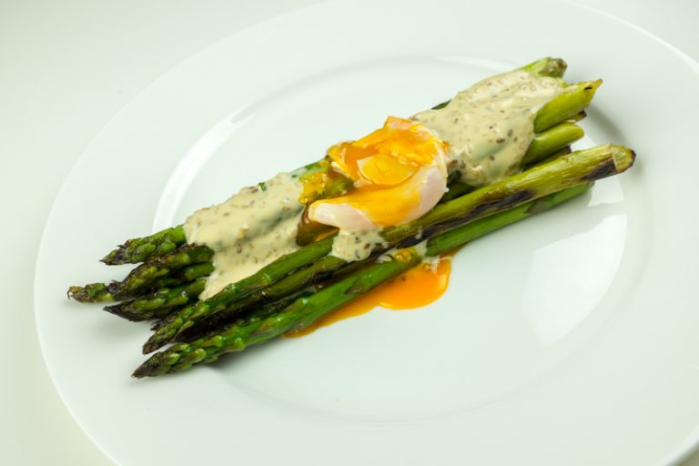 Asparagus & Roasted Sesame Dressing: Recipe