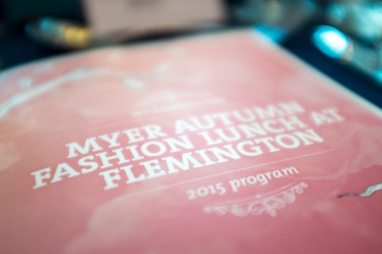 Myer Autumn Fashion Lunch: Event