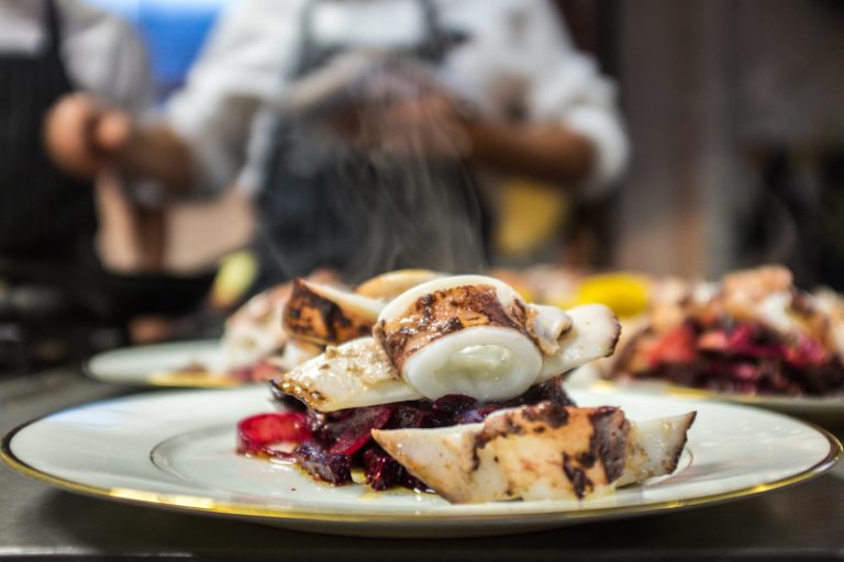 Calamari & Spiced Beetroot Salad: Recipe