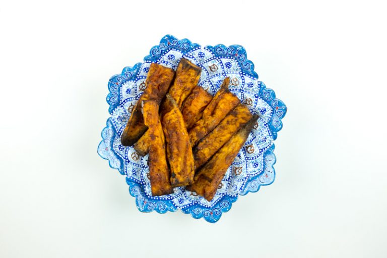 Smoky Oven Baked Sweet Potato Chips: Recipe