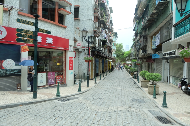 Macau - Old Quarter - Side Street