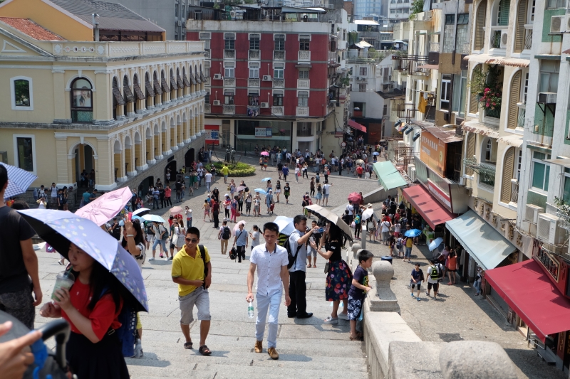 Macau - Old Quarter - Steps