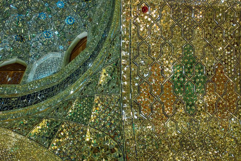 shah cheragh mirrored mosque shiraz iran2