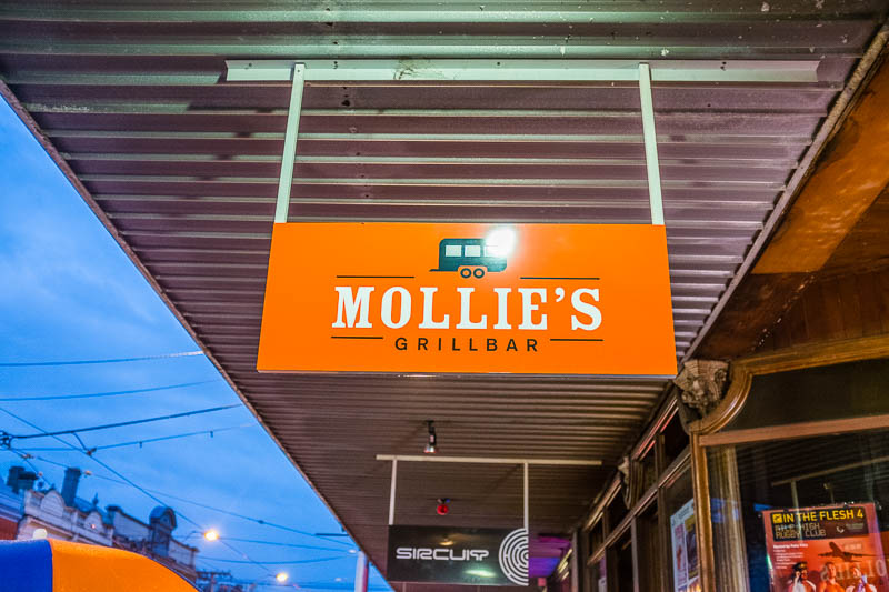 mollie's bar grill fitzroy review