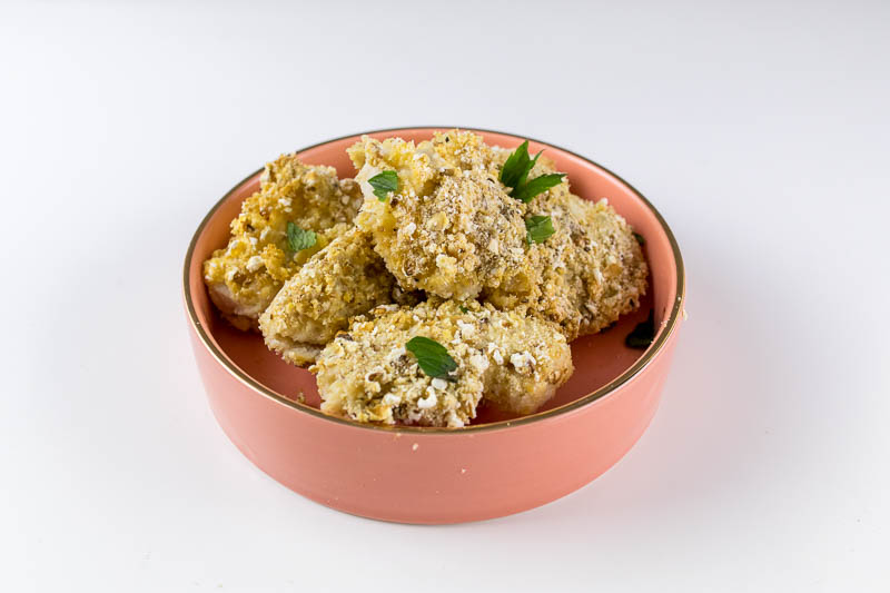 tangy baked popcorn chicken recipe