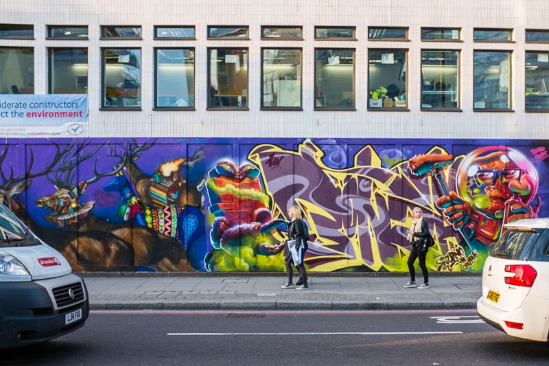 east london street art walk