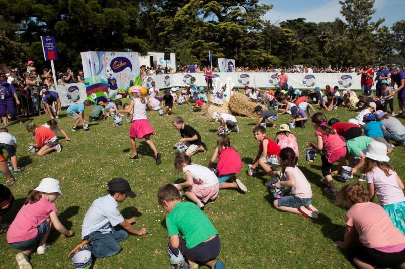 cadbury easter egg hunt 2017 werribee