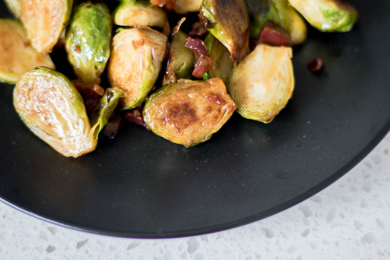 brussels sprouts smoked speck balsamic glaze recipe