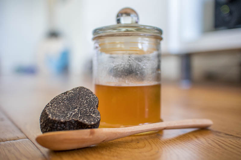 black truffle infused honey recipe