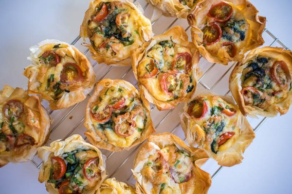 Tomato & Spinach Tarts: Recipe - The City Lane