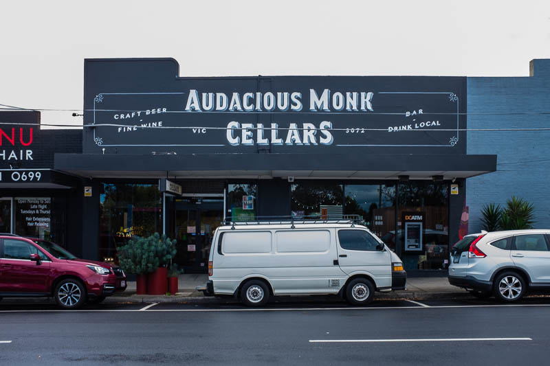 audacious monk cellars preston