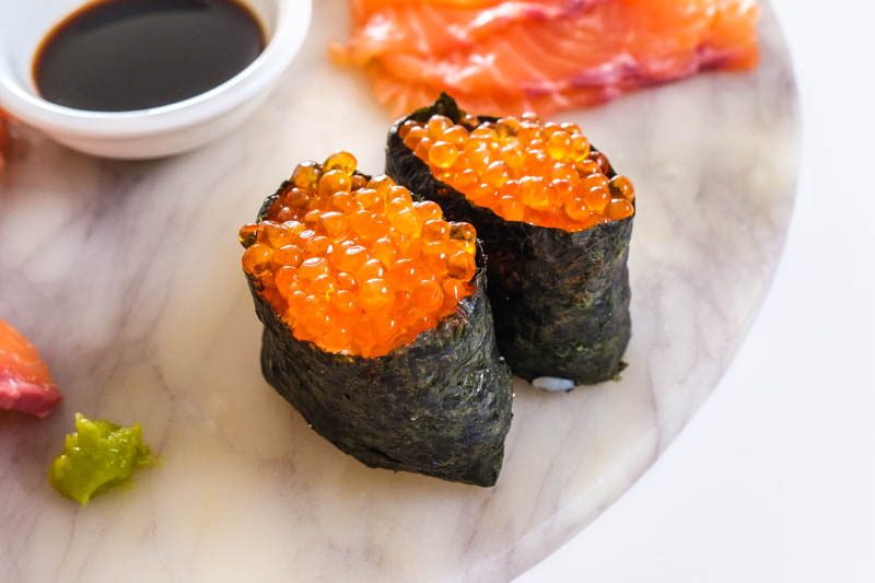 salmon roe sushi recipe