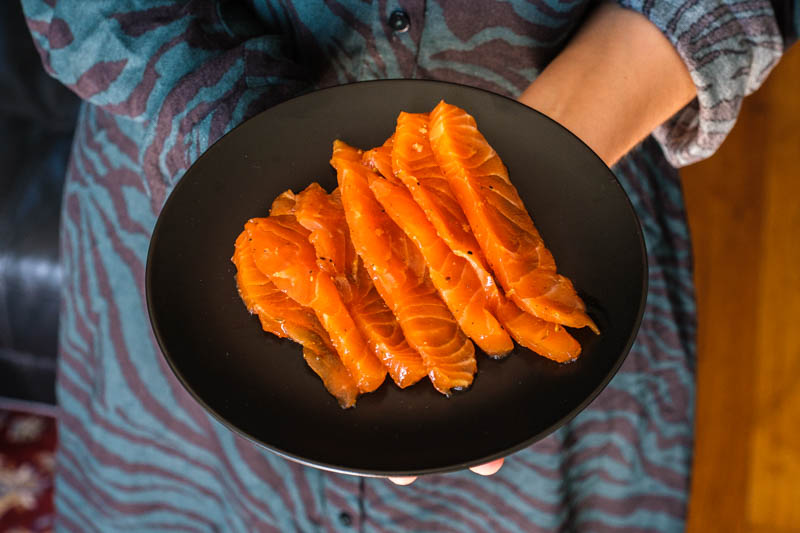 pastrami cured salmon recipe