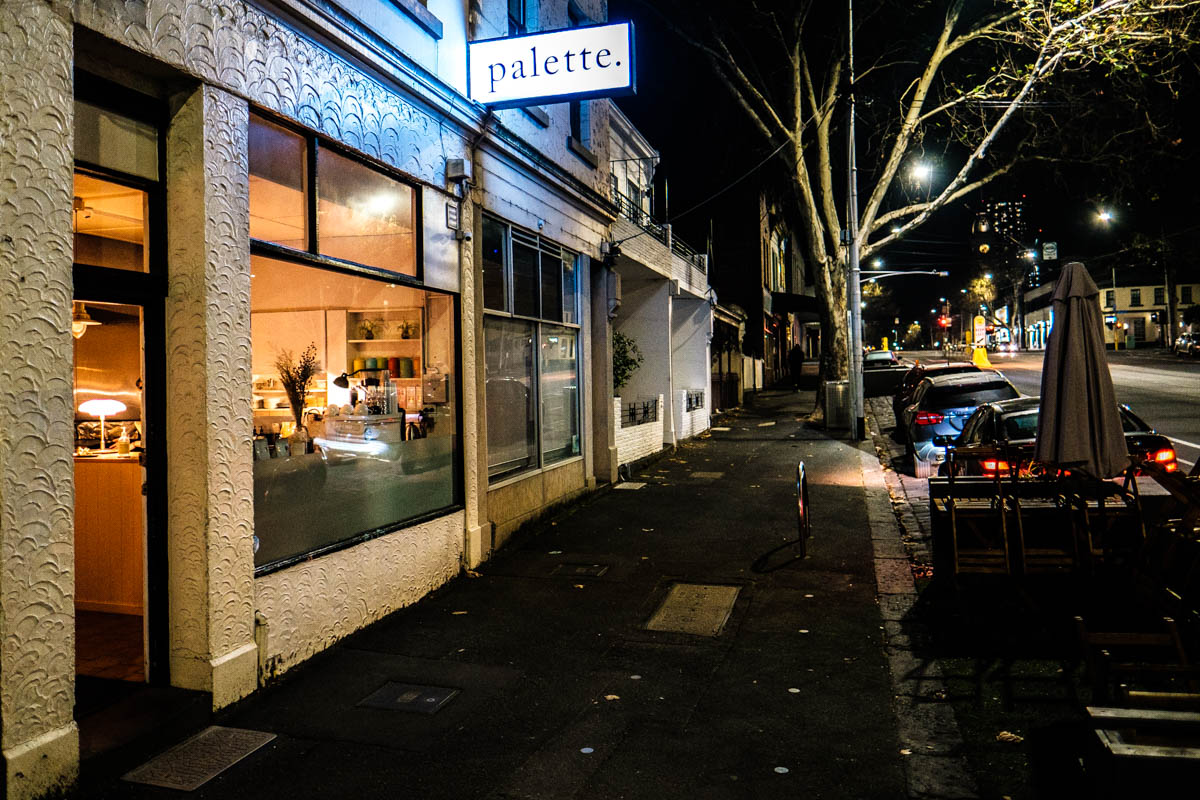 palette at night north melbourne