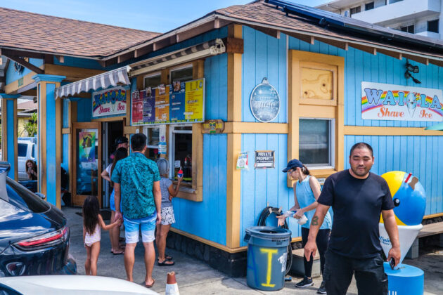waiola shave ice kapahulu