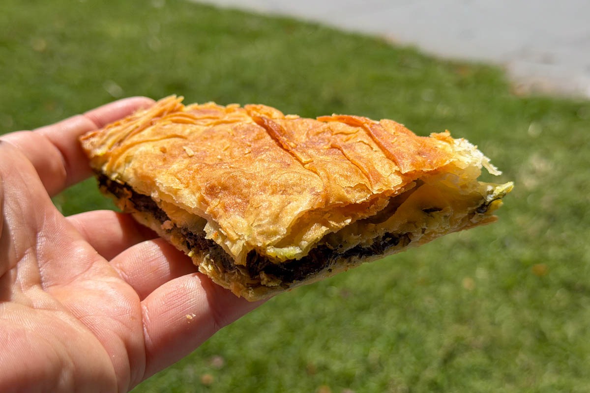 spanakopita at bougatsaki brunswick