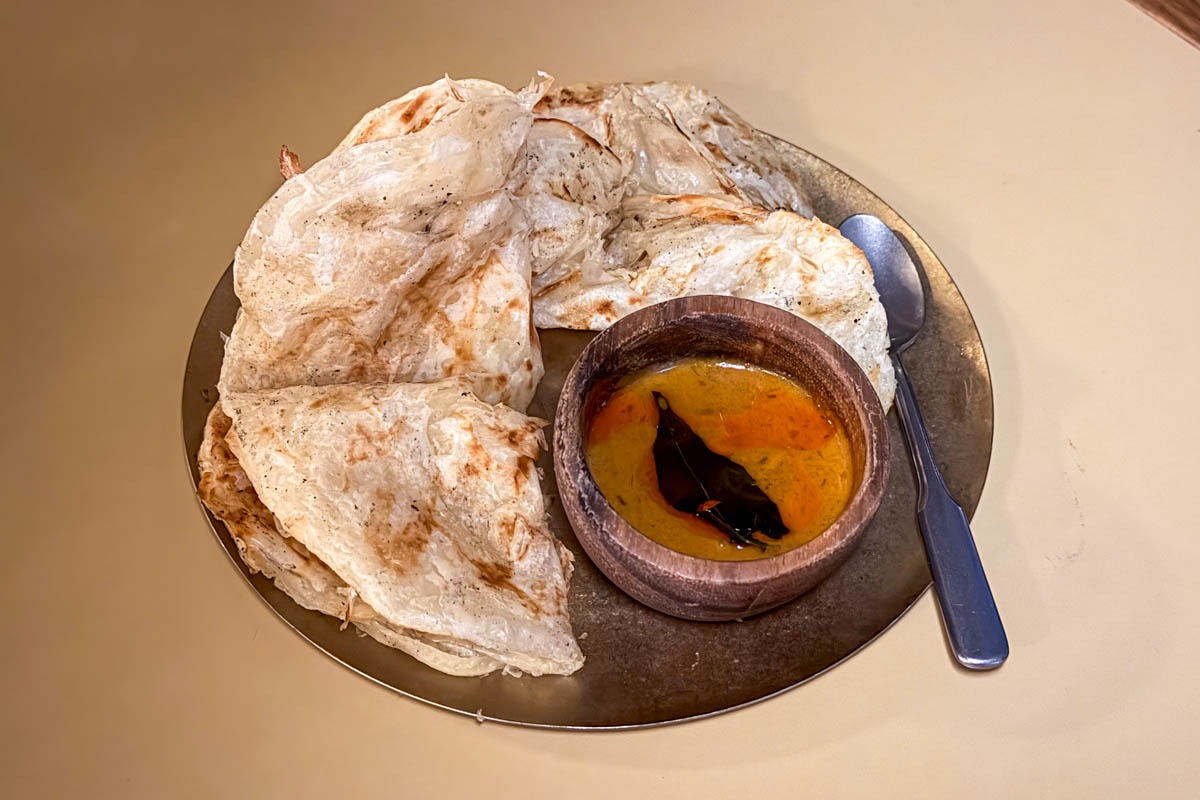 roti at past/port dining at the waterside hotel