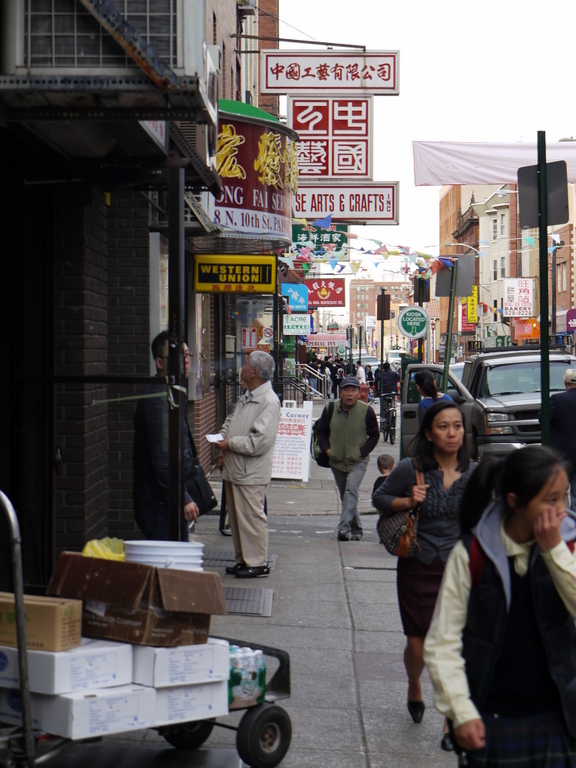 Philaelphia Rocky Steps Chinatown